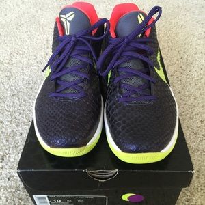 Nike zoom Kobe VI 6 supreme chaos joker 10/11.5